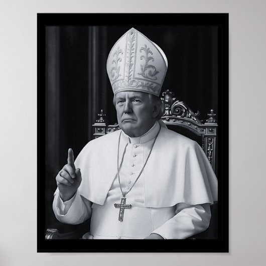 Der lustige Präsident Trump Will, der nächste Paps Poster (Vorne)
