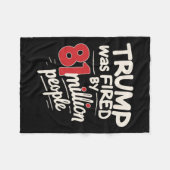 Der lustige sarkastische Spaß Trump wurde von 81 M Fleecedecke (Vorderseite (Horizontal))