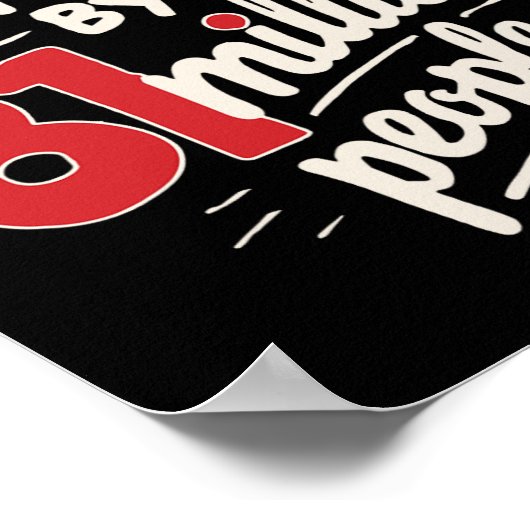 Der lustige sarkastische Spaß Trump wurde von 81 M Poster (Ecke)