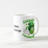 Der lustige Shenanigans-Koordinator Kaffeetasse (VorderseiteRechts)