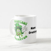 Der lustige Shenanigans-Koordinator Kaffeetasse (Vorderseite Links)