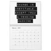 Der lustige Sprichwort-Kalender Kalender (Feb 2027)