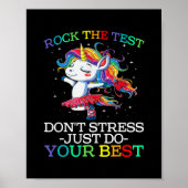 Der lustige Testlehrer rockt die Testlehre Poster (Vorne)