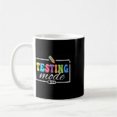 Der lustige Testmodus am Testtag Motivierend Tee Kaffeetasse (Links)