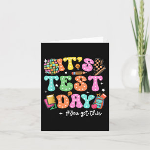 Der lustige Testtag, an dem du diesen Teache Got h Karte