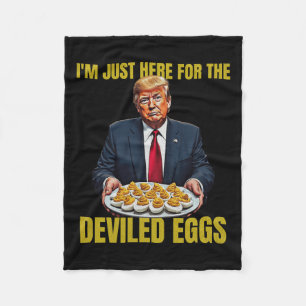 Der lustige Trump-Erntedank, den ich gerade für di Fleecedecke