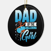 Der lustige Vater der Ballerina Girl Ballett Tänze Keramik Ornament (Links)