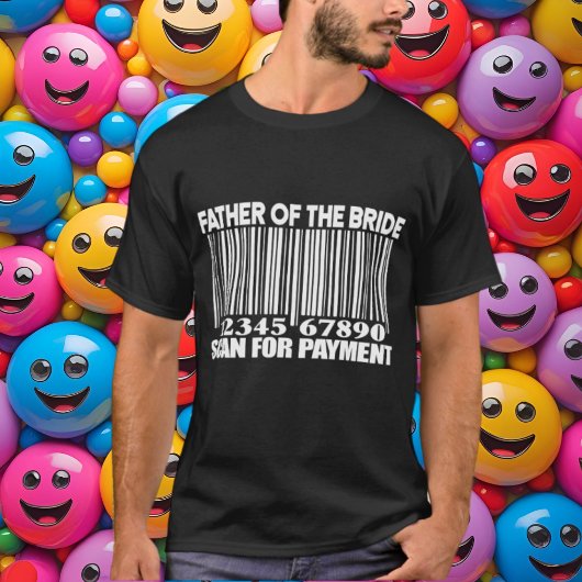 Der lustige Vater des Bride-Scans T-Shirt