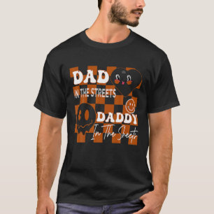 Der lustige Vater Groovy Vater in der Straße Daddy T-Shirt