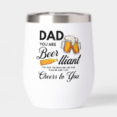 Der lustige Vatertag Vater Sie sind beneidenswert (Rückseite)