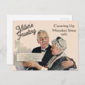 Der lustige Weg zum Bedecken von Mistakes Zuckergu Postkarte (Vorne/Hinten)