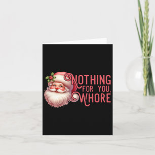 Der lustige Weihnachtsmann Vintag nichts für Ihre Karte