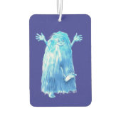 Der lustige Yeti Autolufterfrischer (Rückseite)