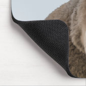 Der lustigen wegangriffsschafe Warnungsrückseite Mousepad (Ecke)