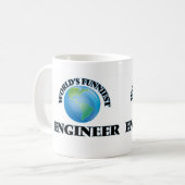 Der lustigste Ingenieur der Welt Kaffeetasse (Vorderseite Links)