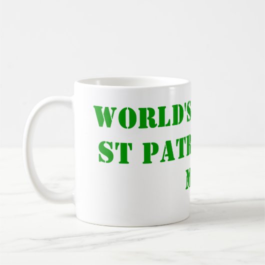 Der lustigste St. Patrick's Day Kaffeetasse (Links)