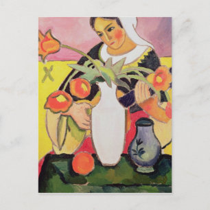 Der Lute Player, 1910 Postkarte