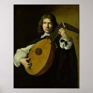 Der Lute-Player Poster