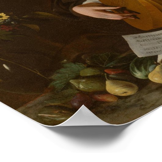 Der Lute Player Poster (Ecke)