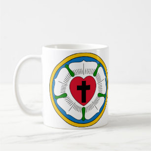 Der Luther RoseLutheranism Martin Luther Kaffeetasse