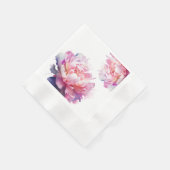 Der Luxus der Peonies Serviette (Ecke)