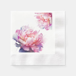 Der Luxus der Peonies Serviette