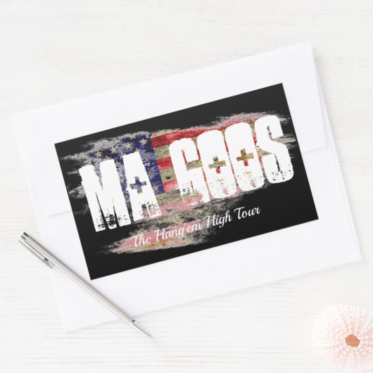 Der Ma Goos Hang'em High Sticker (Umschlag)