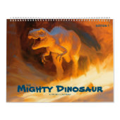 Der mächtige Dinosaurier: Ausgabe 1 Kalender (Titelbild)