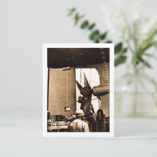 Der mächtige Fitz - Rudder & Prop Postkarte (Stehend Vorderseite)