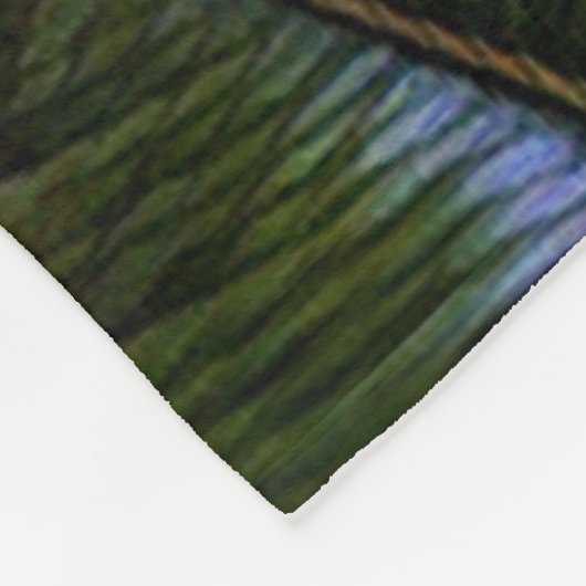 Der mächtige Jaguar - ein Dschungelräuber Fleecedecke (Ecke)