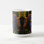 Der mächtige Jaguar - ein Dschungelräuber Kaffeetasse (Mittel)
