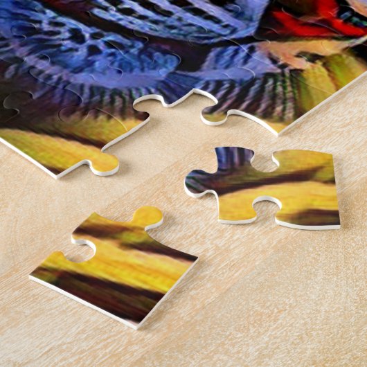 Der mächtige Jaguar - ein Dschungelräuber Puzzle (Seite)