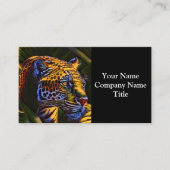 Der mächtige Jaguar - ein Dschungelräuber Visitenkarte (Vorderseite)