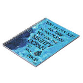 Der mächtige keltische Ozean Notizblock (Linke Seite)