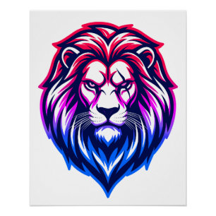 Der mächtige Löwe - Bi-Souverän Edition Poster