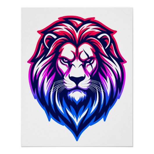 Der mächtige Löwe - Bi-Souverän Edition Poster (Vorderseite)