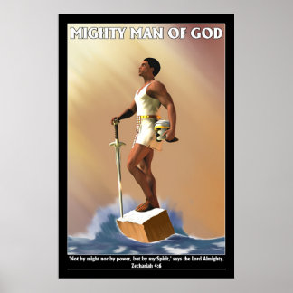 Der mächtige Mann Gottes Poster