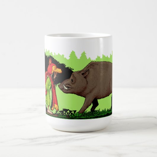 Der mächtige Nizz wird nicht mit Kaffeetasse (Mittel)