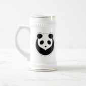 Der mächtige Panda Bierglas (Links)