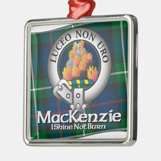 Der Mackenzie-Clan Silbernes Ornament (Links)