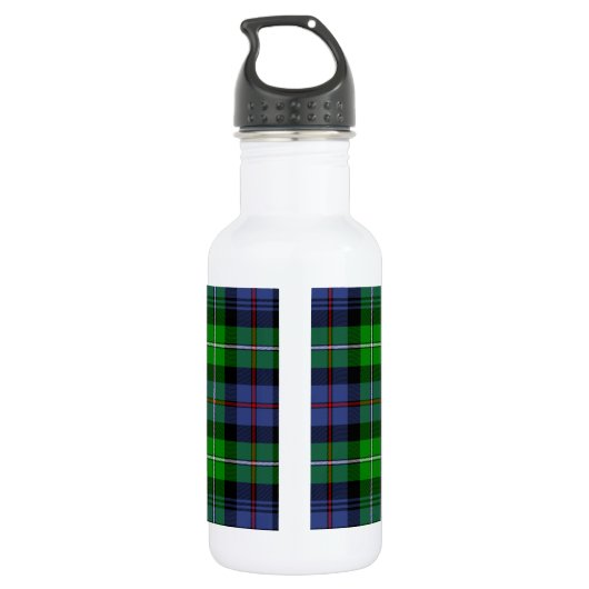 Der MackenzieTartan (alias Seaforth Trinkflasche (Rückseite)