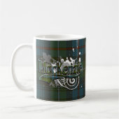 Der Mackenzietartan-Schmutz Kaffeetasse (Links)