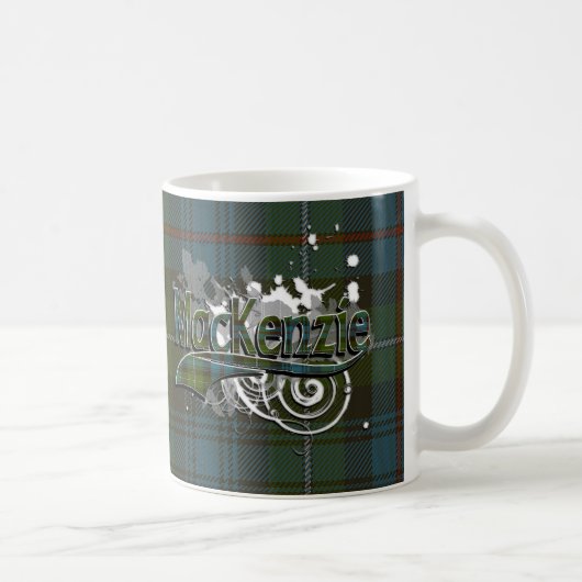 Der Mackenzietartan-Schmutz Kaffeetasse (Rechts)