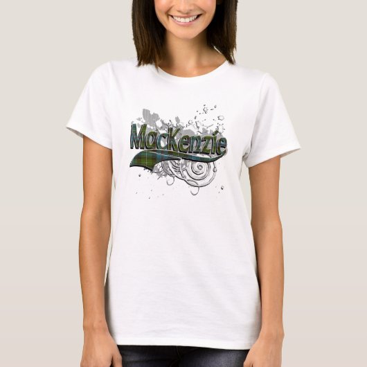 Der Mackenzietartan-Schmutz T-Shirt (Vorderseite)