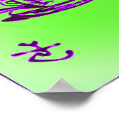 Der Mad Hatter - Alice im Wunderland Poster (Ecke)