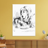 Der Mad Hatter Leinwanddruck (Insitu (Wohnzimmer))
