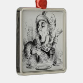 Der Mad Hatter Ornament Aus Metall (Rechts)