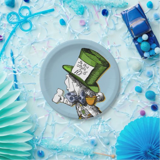 Der Mad Hatter Pappteller (Party)