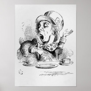 Der Mad Hatter Poster