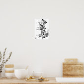 Der Mad Hatter Poster (Küche)